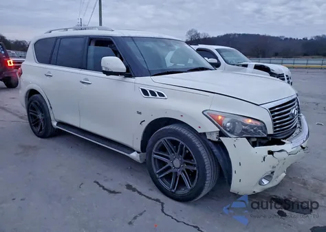 2014 Infiniti Qx80 z USA, uszkodzony, nr VIN JN8AZ2NDXE9751230
